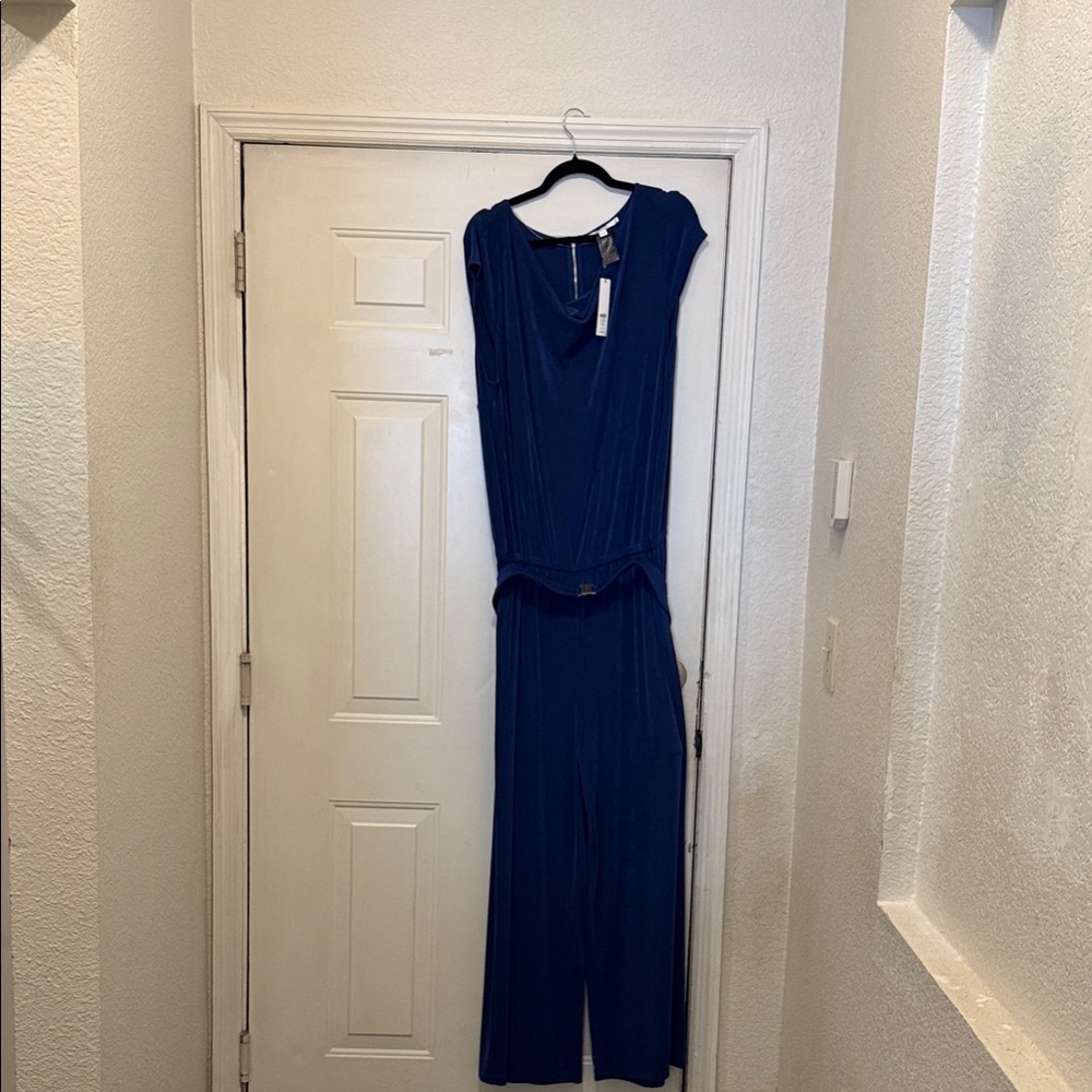 Chico's Deep Blue Jumpsuit